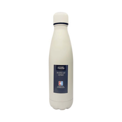 George Home Matte Beige Double Walled Canteen 500ml, UK version