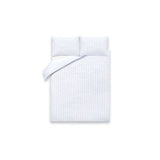George Home white seersucker king duvet set, UK version
