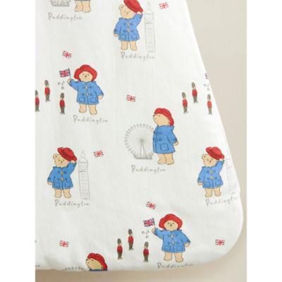 George Home Paddington Bear Blue White Baby Sleep Bag 2.5 Tog, UK version