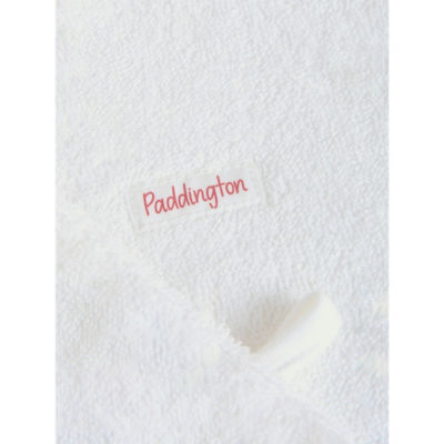 George Home Paddington Bear wash mitt blue white 16x21cm, UK version