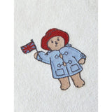 George Home Paddington Bear wash mitt blue white 16x21cm, UK version