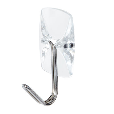 Command clear wire hooks with clear strips small 3 hooks + 4 strips - British product