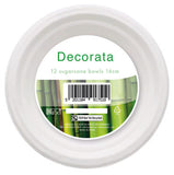 ASDA ECO paper bowls 12pk - British product