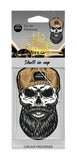 Barber Skull car air freshener - British product