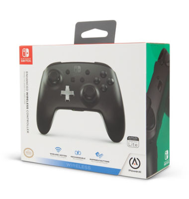 PowerA Enhanced Wireless Controller for Nintendo Switch Black Gaming Controller