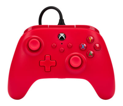 PowerA Wired Controller for Xbox Red, imported from the UK