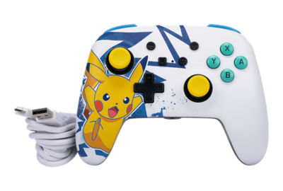 PowerA Enhanced Wired Controller for Nintendo Switch Pikachu High Voltage Gaming Controller