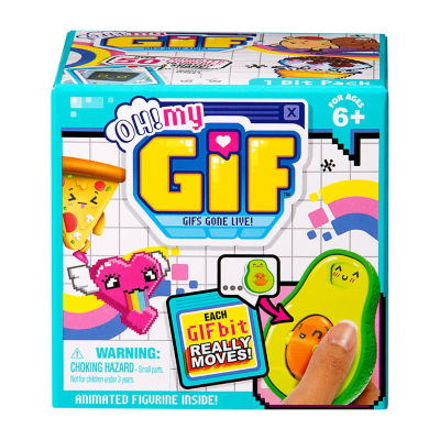 Oh! My Gif 1 BIT Pack animated figure toy, imported from the UK