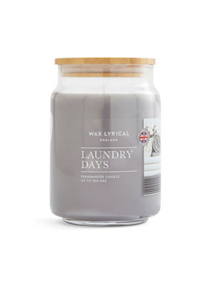 Wax Lyrical Laundry Days Large Jar Candle 475g