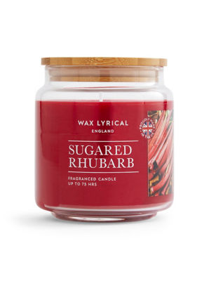 Wax Lyrical sugared rubarb candle 335g (British brand)