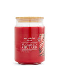 Wax Lyrical sugared rhubarb jar candle 475g (British brand)