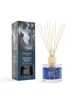 Wax Lyrical Moody Skies reed diffuser 200ml (British brand)