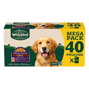 Winalot wet dog food pouches 100g (British brand)