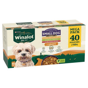 Winalot Meaty Chunks Small Dog Wet Food 40 x 85g (British brand)