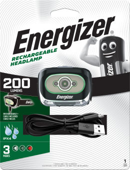Energizer Value Rechargeable Head Torch