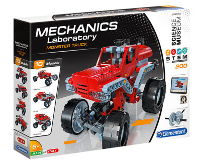 Clementoni Science Museum Mechanics Lab Monster Truck educational kit - British product