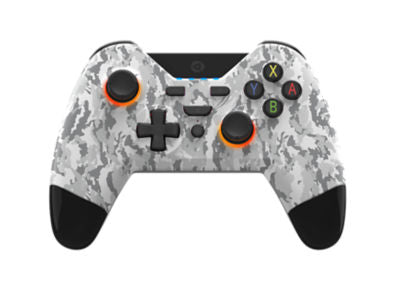 Manette sans fil Gioteck WX4+ RVB pour Switch et PC - Arctic Camo