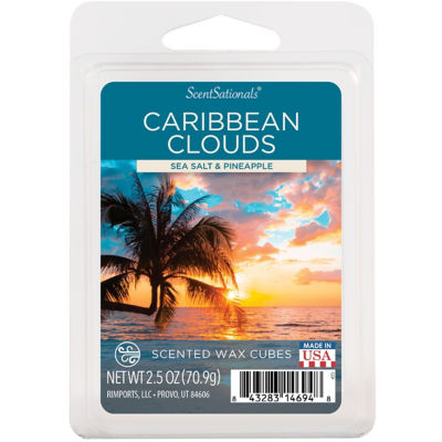 ScentSationals Caribbean Clouds wax melts 70g (British brand)