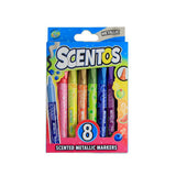 Scentos scented metallic markers for creative drawing (British brand)