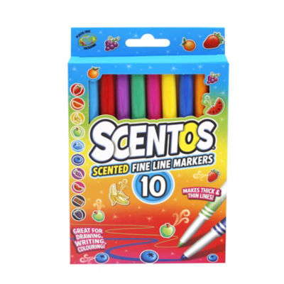 Scentos fruit scented markers 10 pack (British brand)