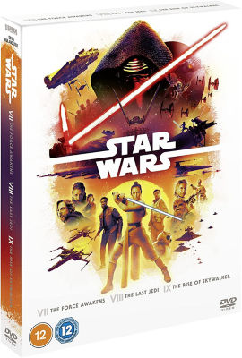 Star Wars Trilogy DVD Episodes 7-9 - British product