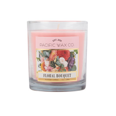 Pacific Wax Co Small Jar Floral Bouquet candle, imported from the UK