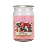 Pacific Wax Co floral bouquet jar candle, imported from the UK