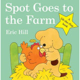 Eric Hill Spot Goes To The Farm lift-the-flap toddler book (British brand)