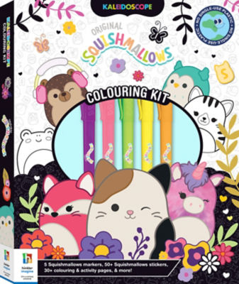 Squishmallows Kaleidoscope colouring kit (British brand)
