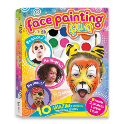 Bookoli face painting folder activity kit - British product