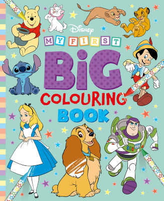 Disney My First Big Colouring Book - British product