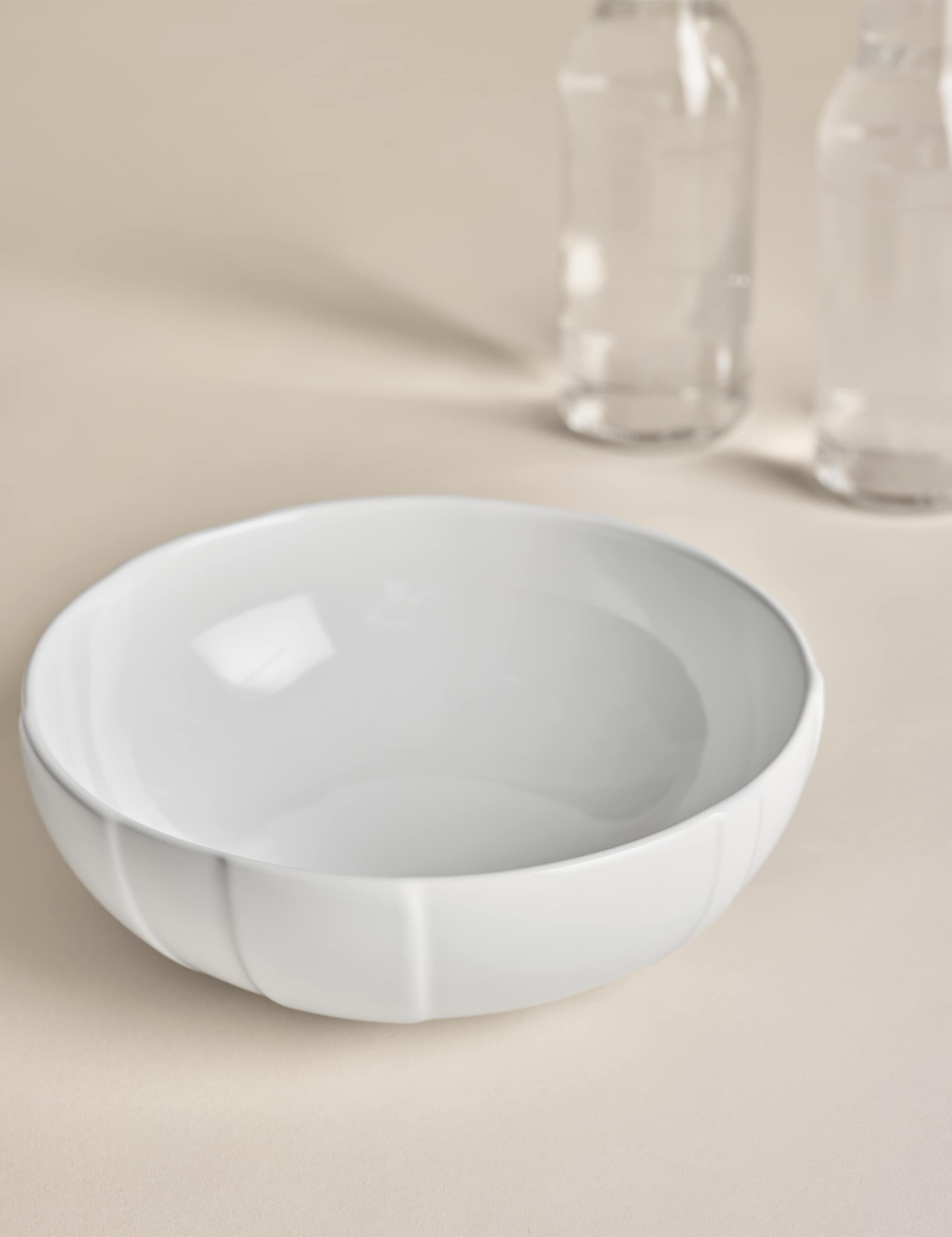 M&S X Kelly Hoppen textured ceramic cereal bowl (British brand)