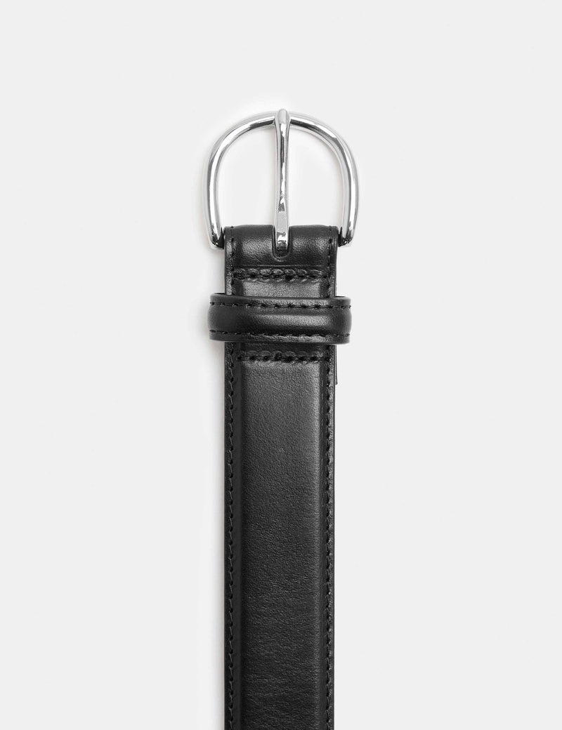M&S textured leather buckle belt (British brand)