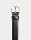 M&S textured leather buckle belt (British brand)