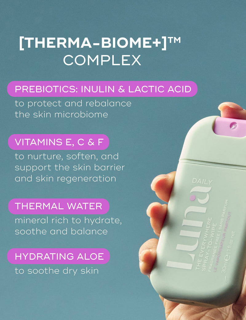 Luna Daily intimate hygiene spray Frag Free 30ml (British brand)