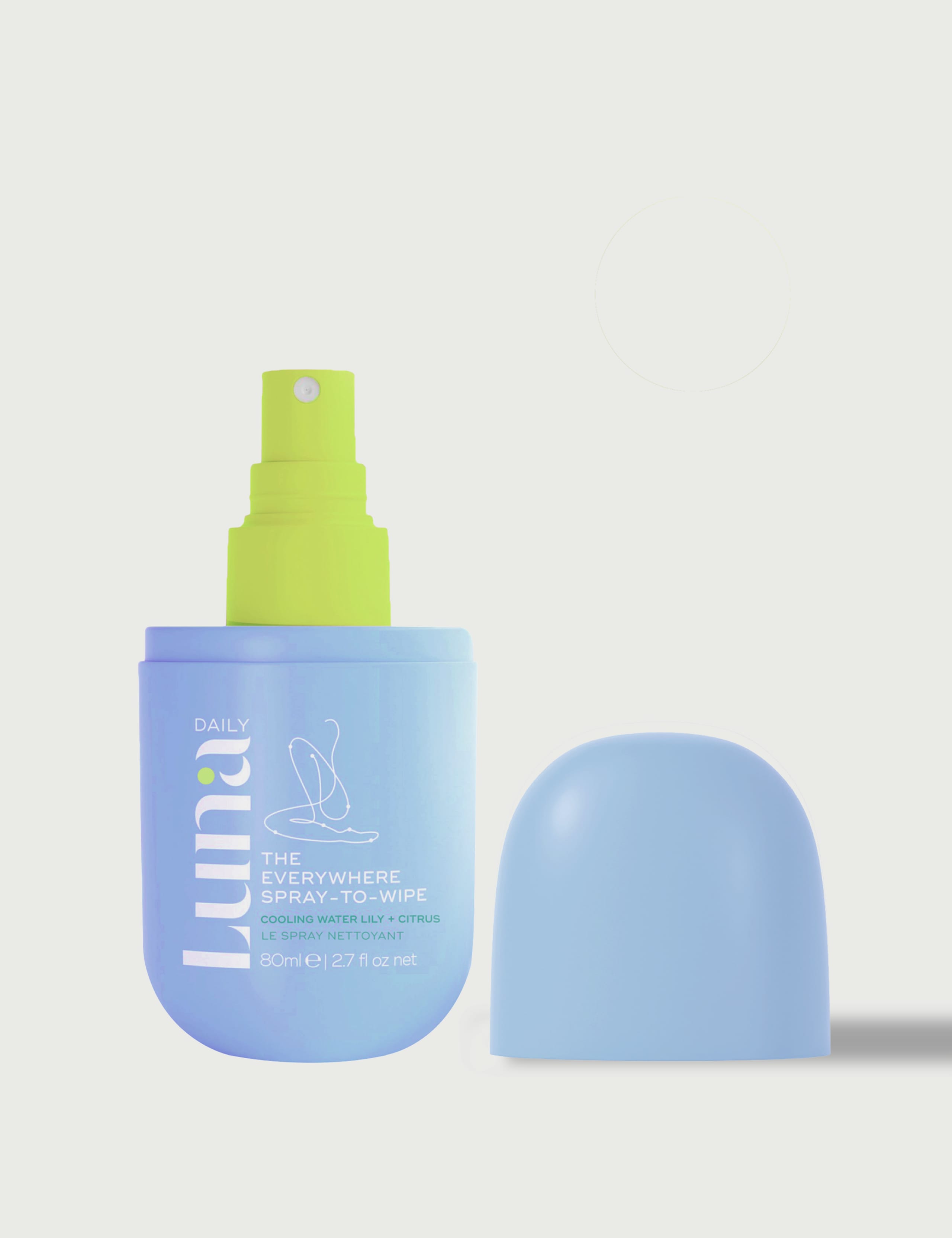 Luna Daily Water Lily and Fresh Citrus cooling spray 80ml (British brand)