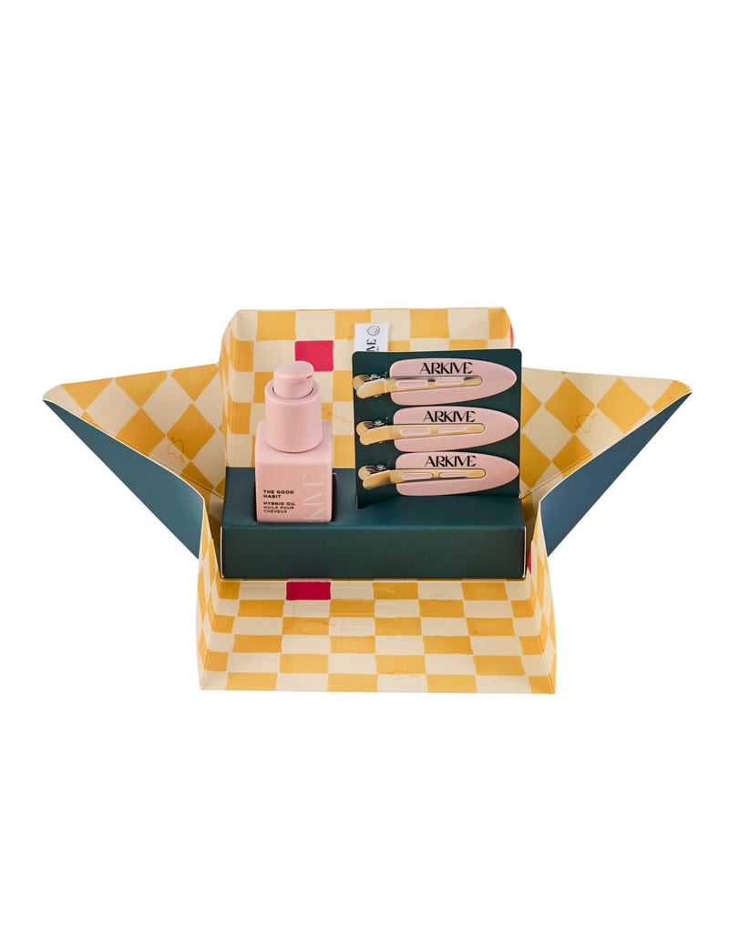The Glow The Good Habit Bauble Set hair oil 50ml (British brand)