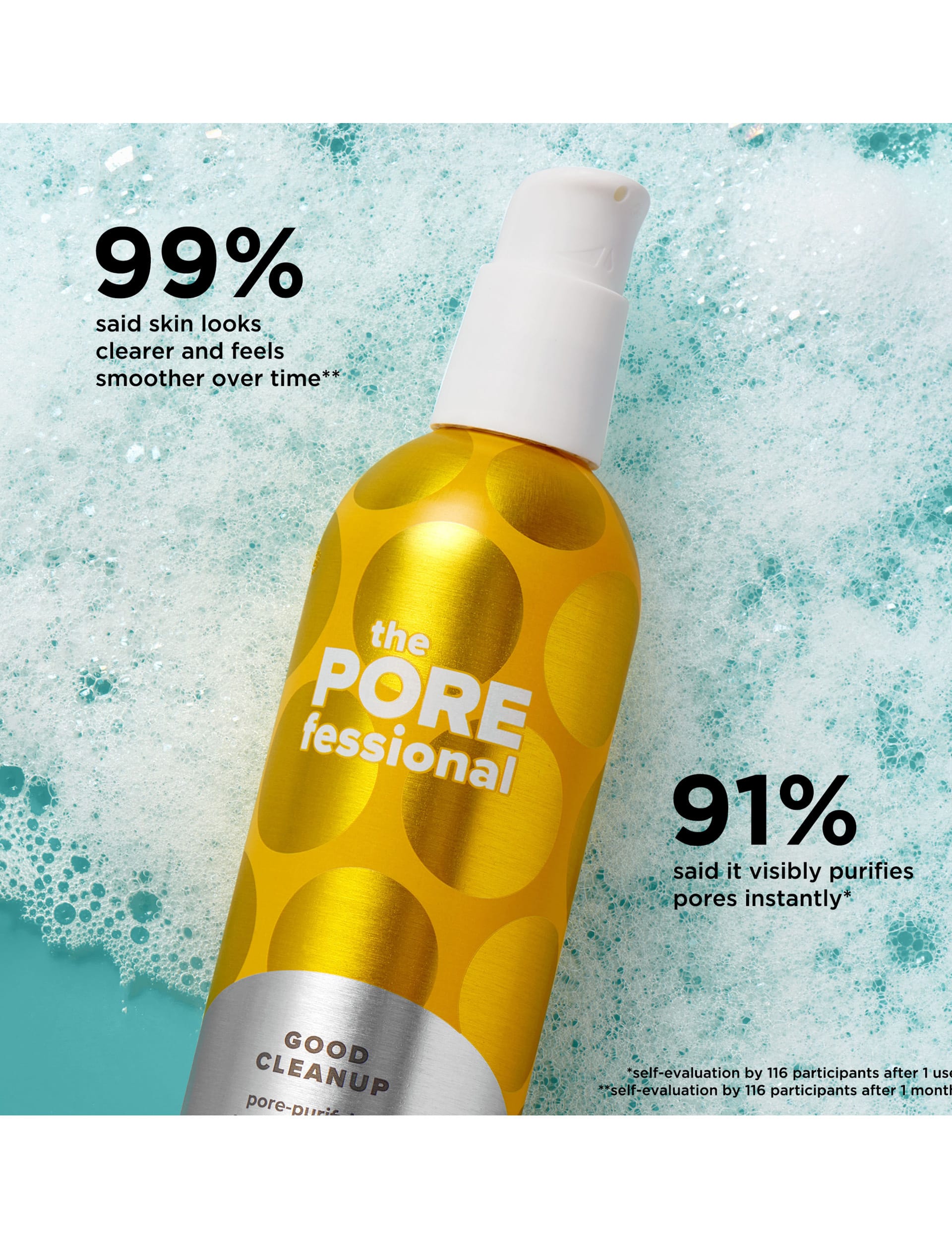 Benefit The Porefessional Good Cleanup Foam Cleanser 147ml (British brand)