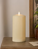 TruGlow wax chapel LED candle (British brand)