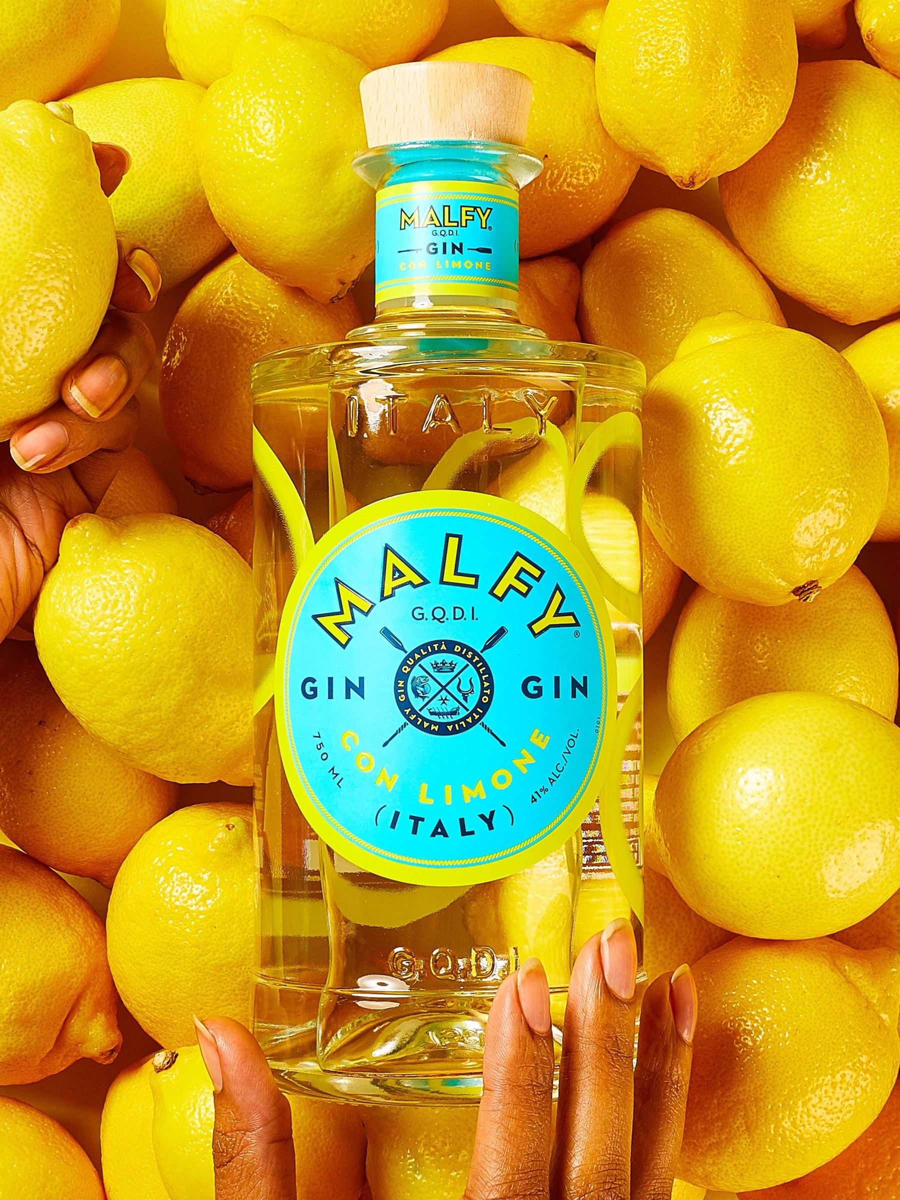 Malfy lemon flavoured gin 70cl - British product