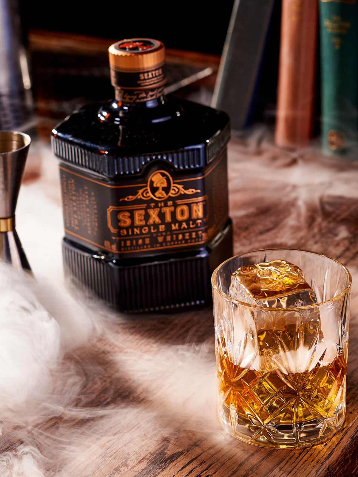 DrinksTime The Sexton single malt Irish whiskey 70cl, imported from the UK