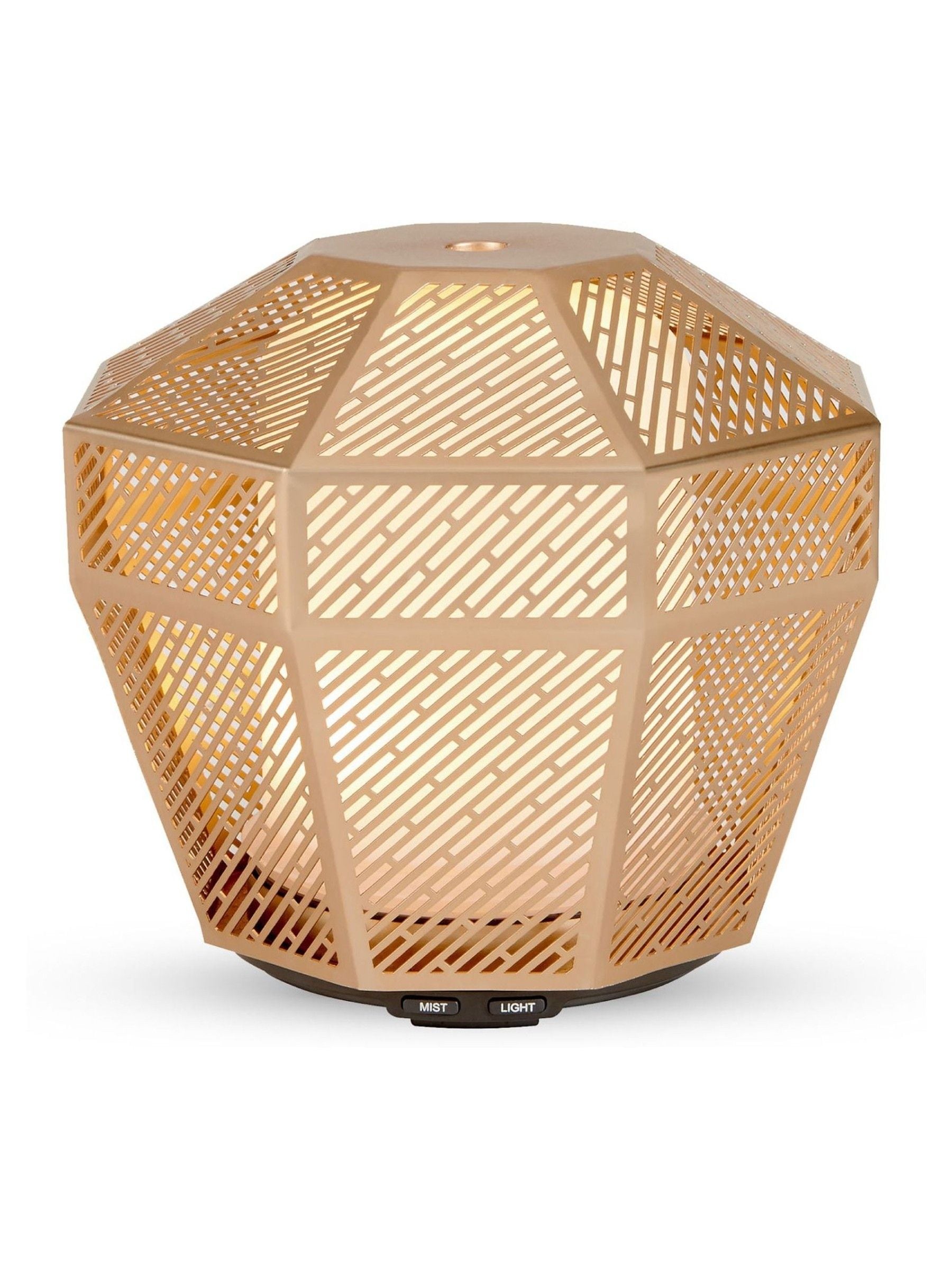 Made by Zen Luminarie Metallic Gold Electric Aroma Diffuser, imported from the UK