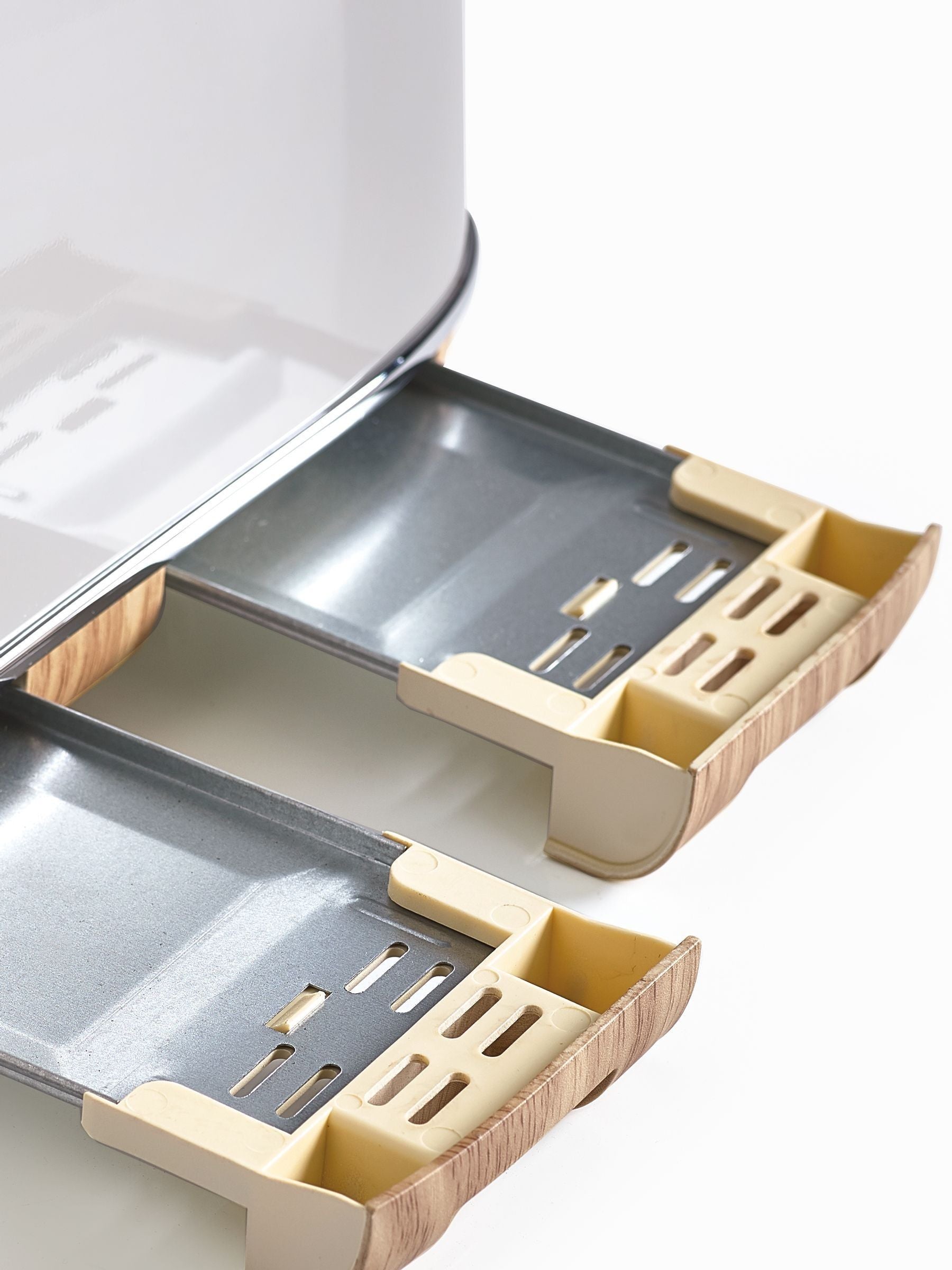 Dove Grey Malvern four-slice toaster - British product