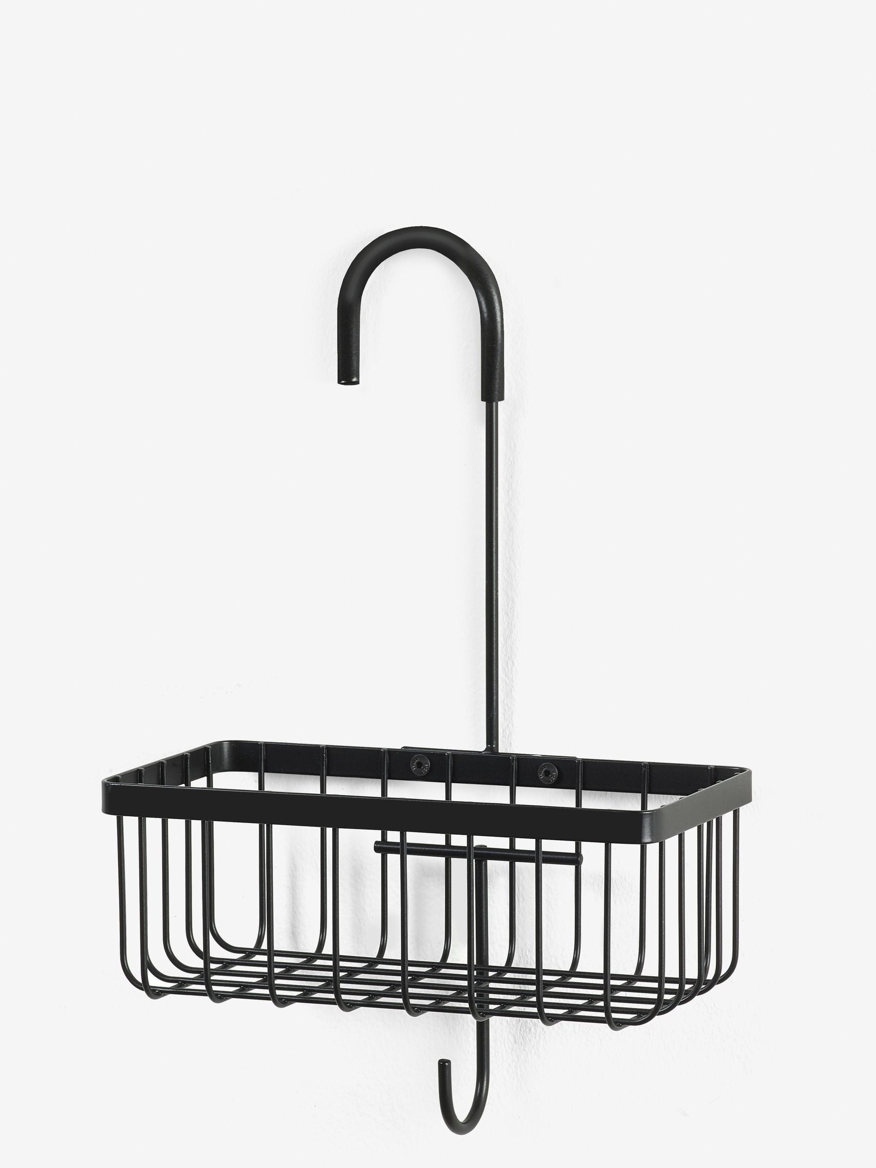Black Hanging Shower Caddy