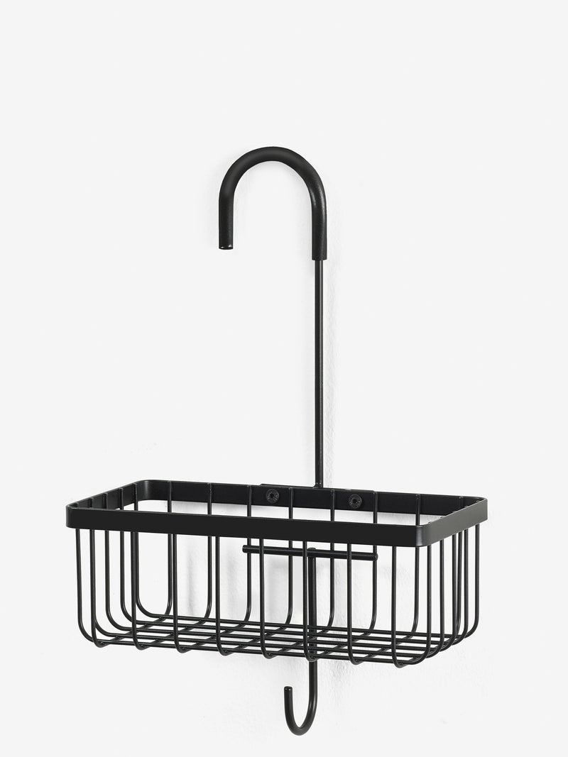 Black Hanging Shower Caddy