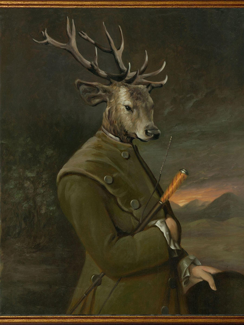 Brookpace Earl of Lochnair framed art 59x49cm - British product