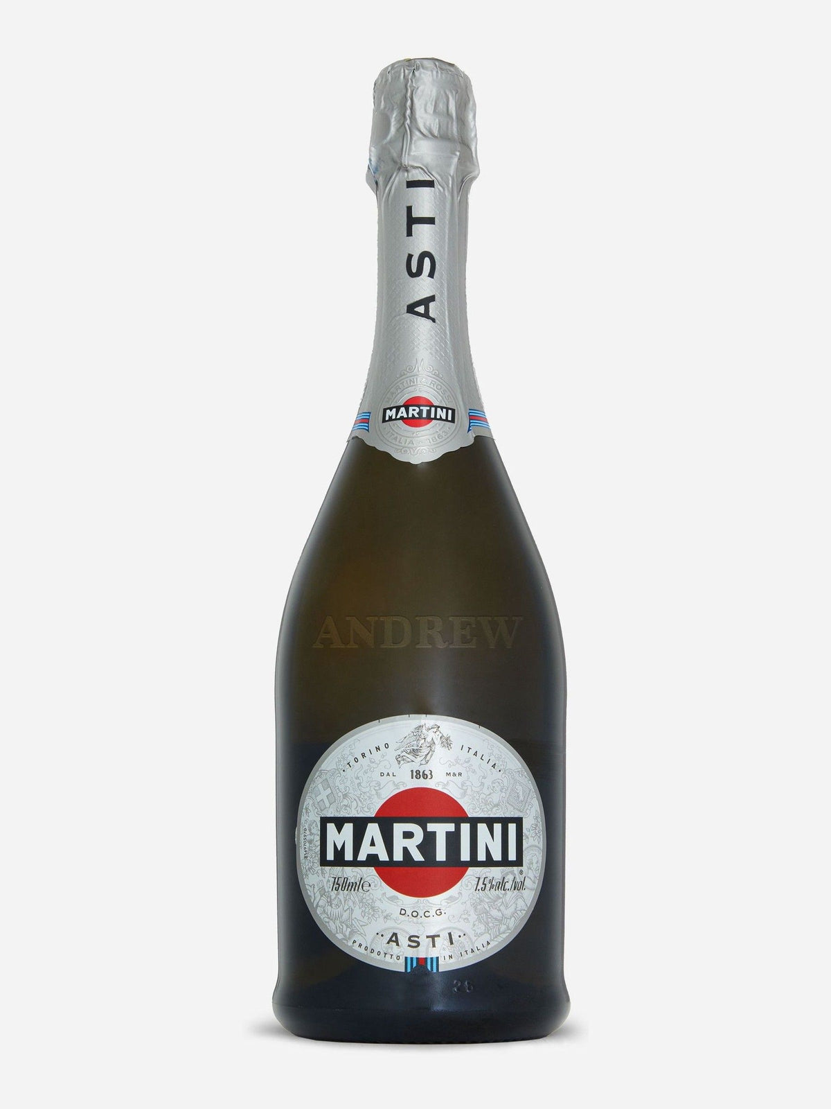 Gifted Drinks Martini Asti sparkling wine 75cl, imported from the UK