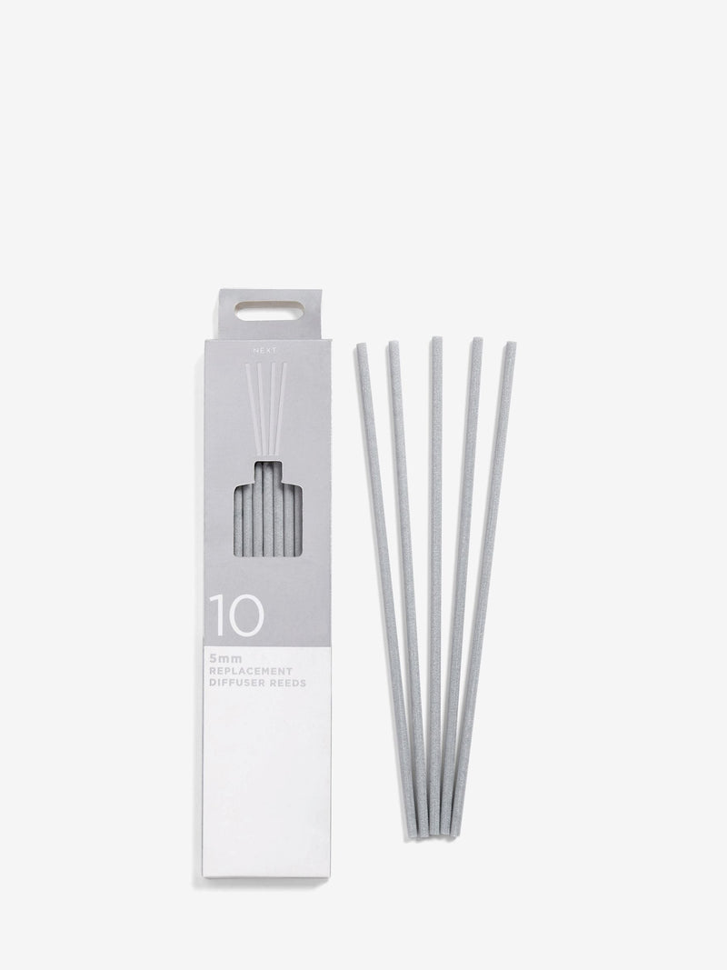 Grey luxury replacement diffuser reeds set of 10 (British brand)