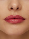 Metallic pink prosecco lipstick (British brand)