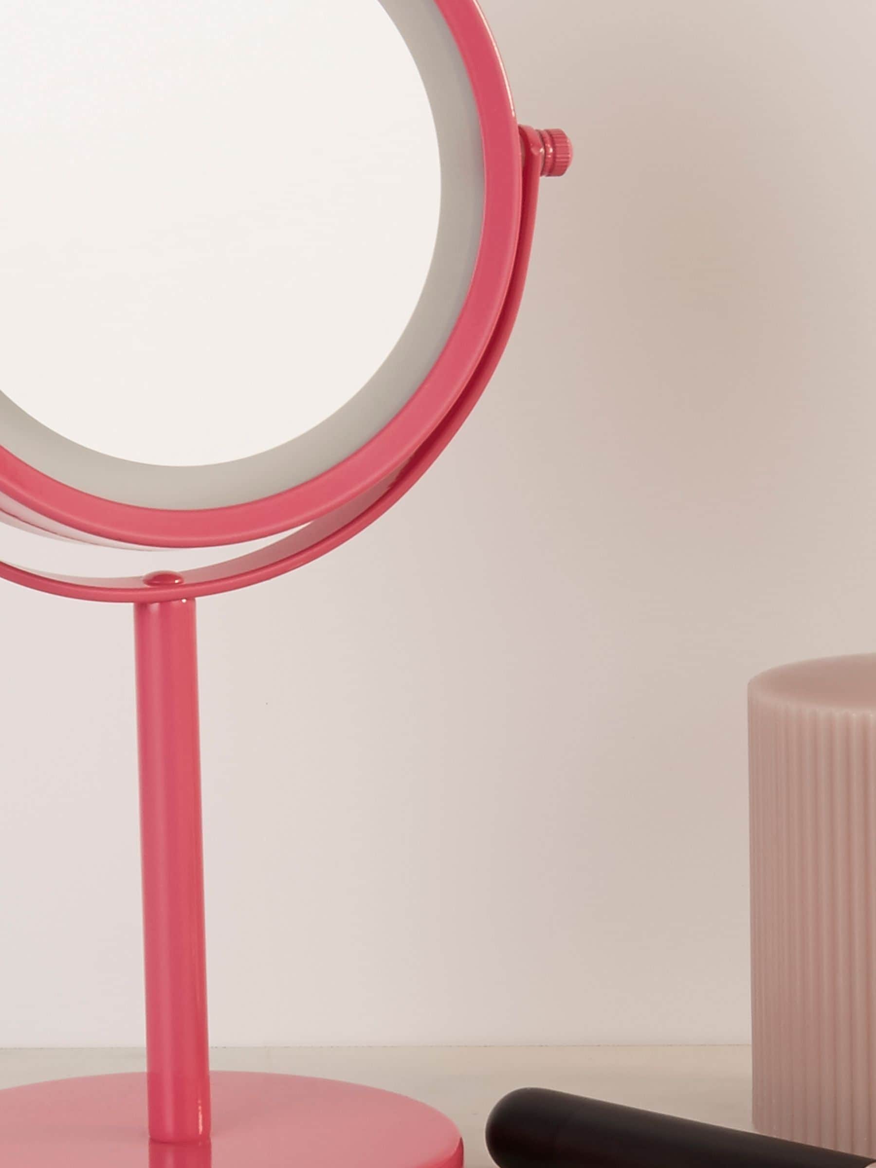 Searchlight Pink Margot Illuminated Mirror